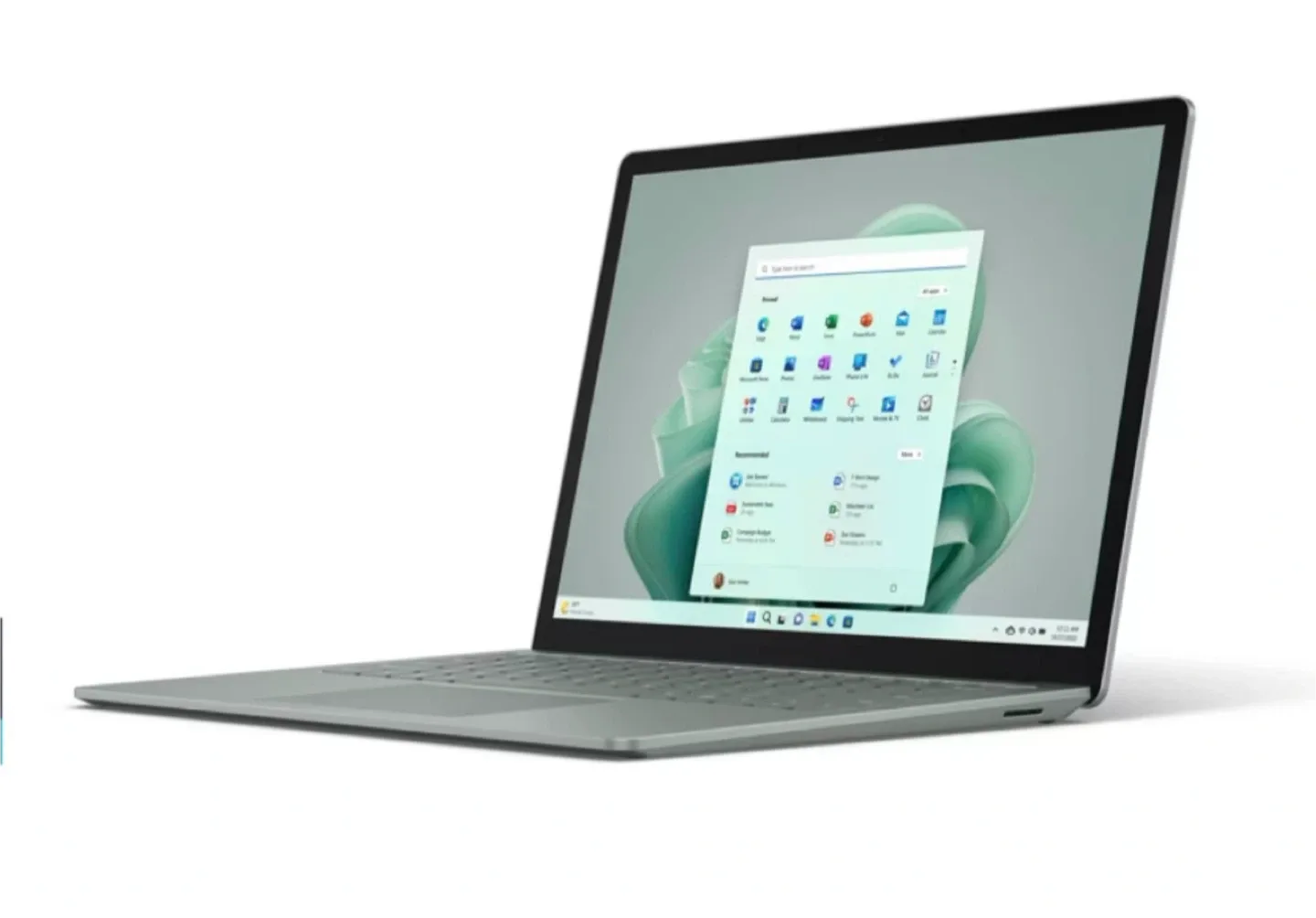 Surface laptop 5 sage, 13.5 inch 12th Gen intel core i5, 8/512GB image indicator(4)