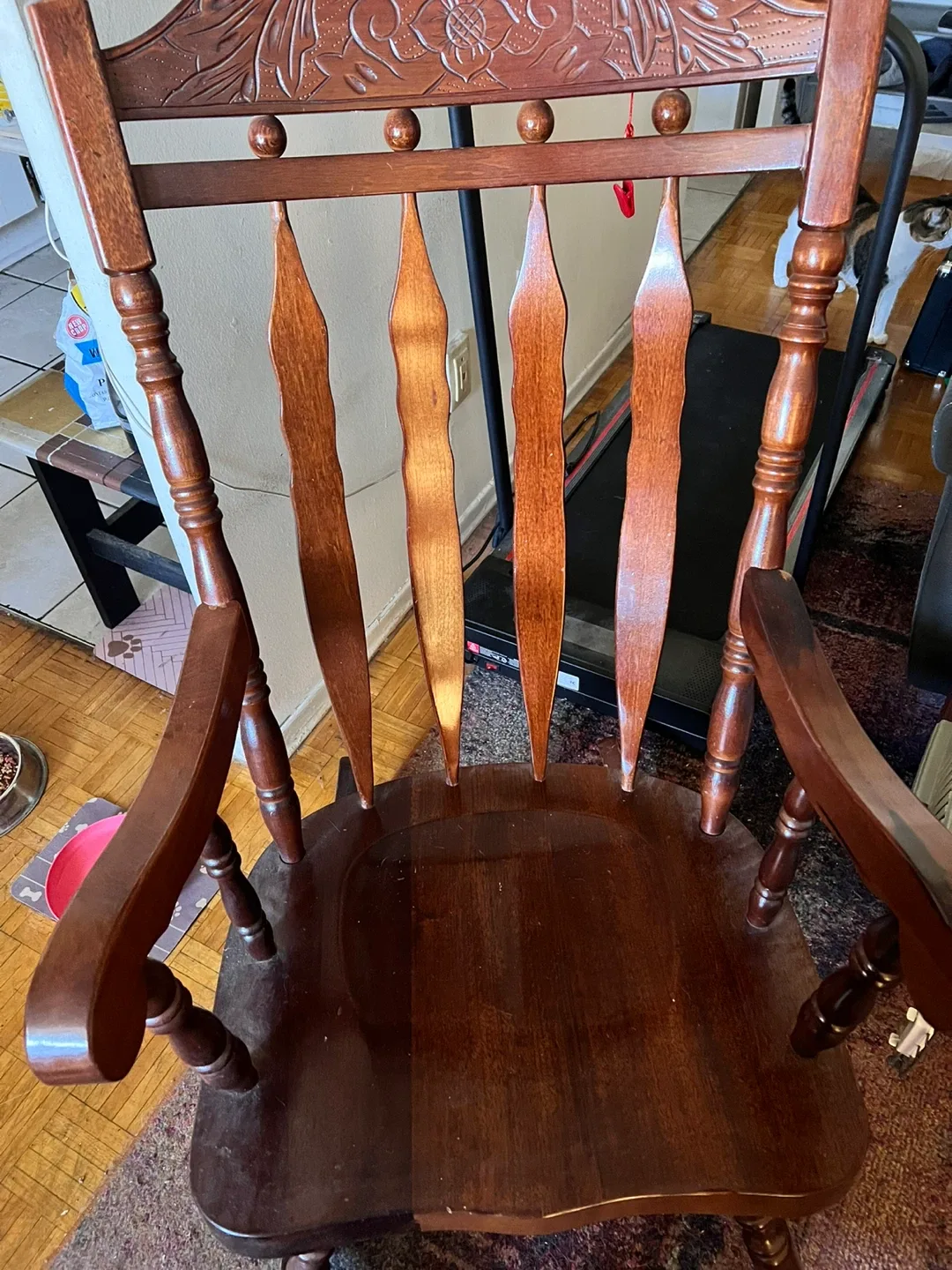 Antique Vintage Wooden Rocking Chair