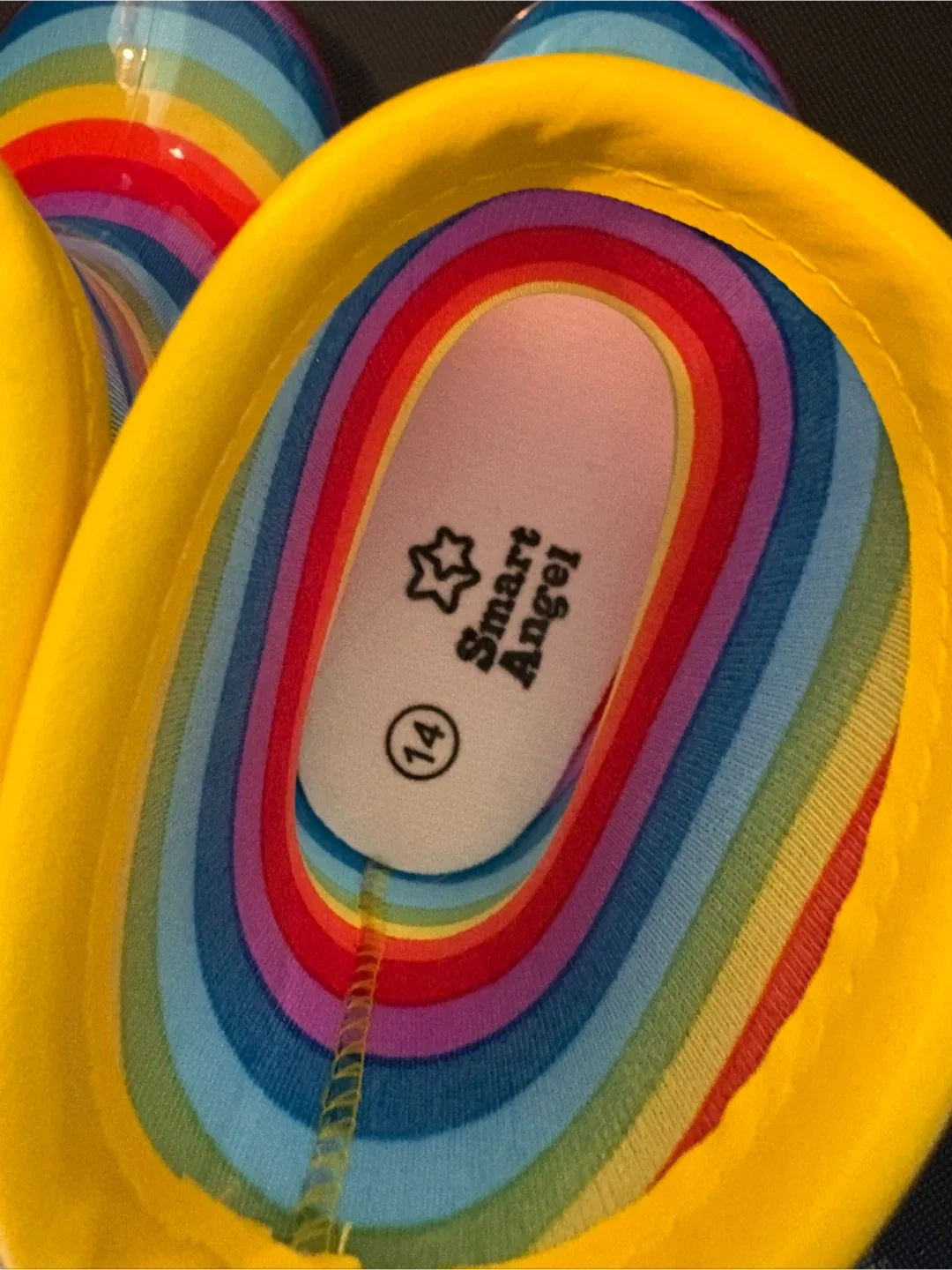 Smart Angel Rainbow Rain Boots - Size 14 image indicator(3)