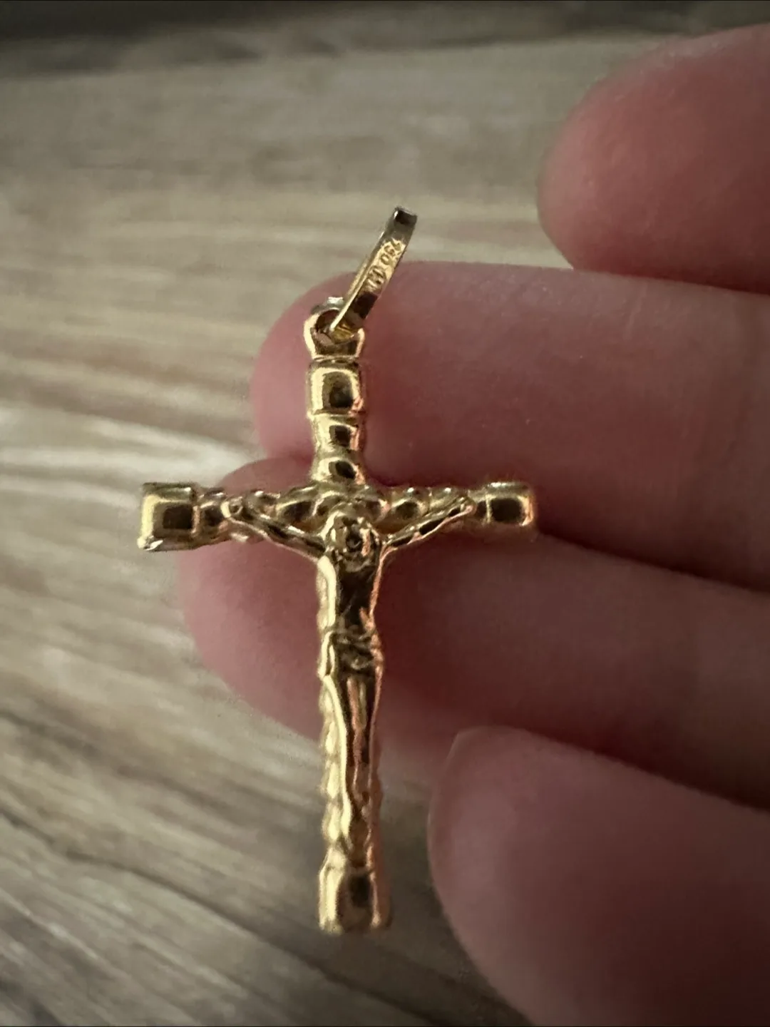 18k Real Gold Crucifix Pendants image indicator(4)