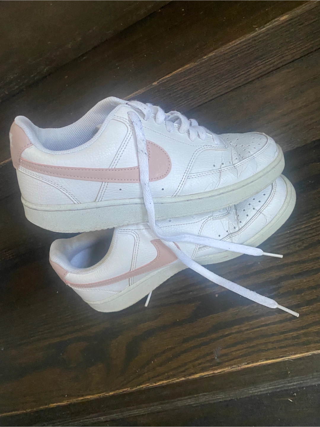 Nike Court Vision Low White/Pink, US 9