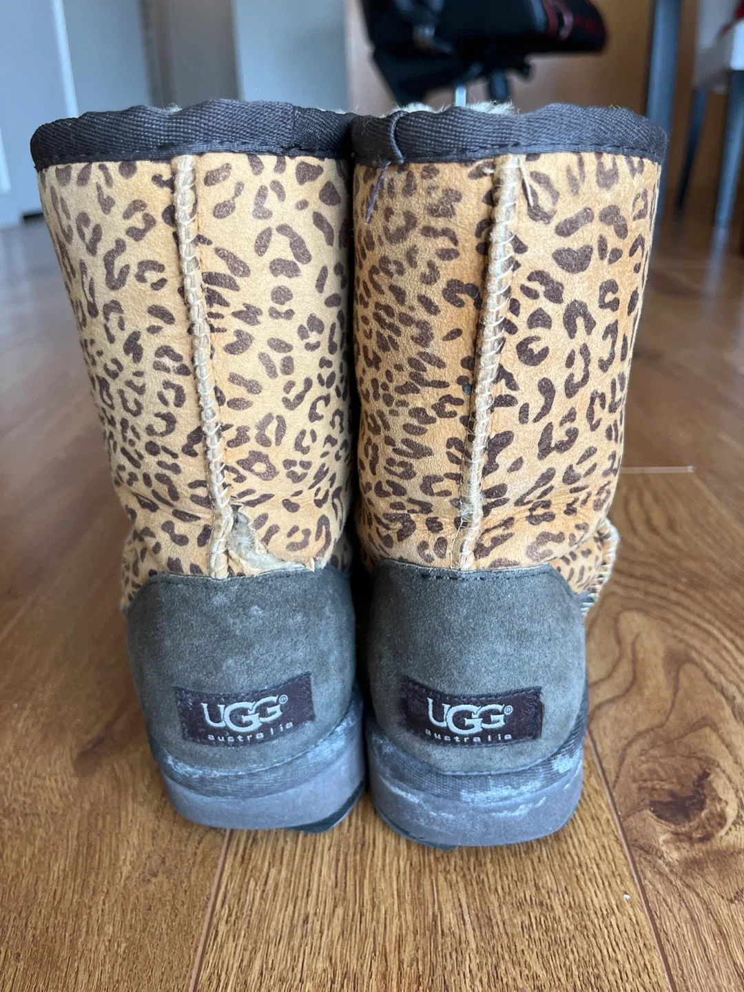 UGG Australia Leopard Print Boots image indicator(2)