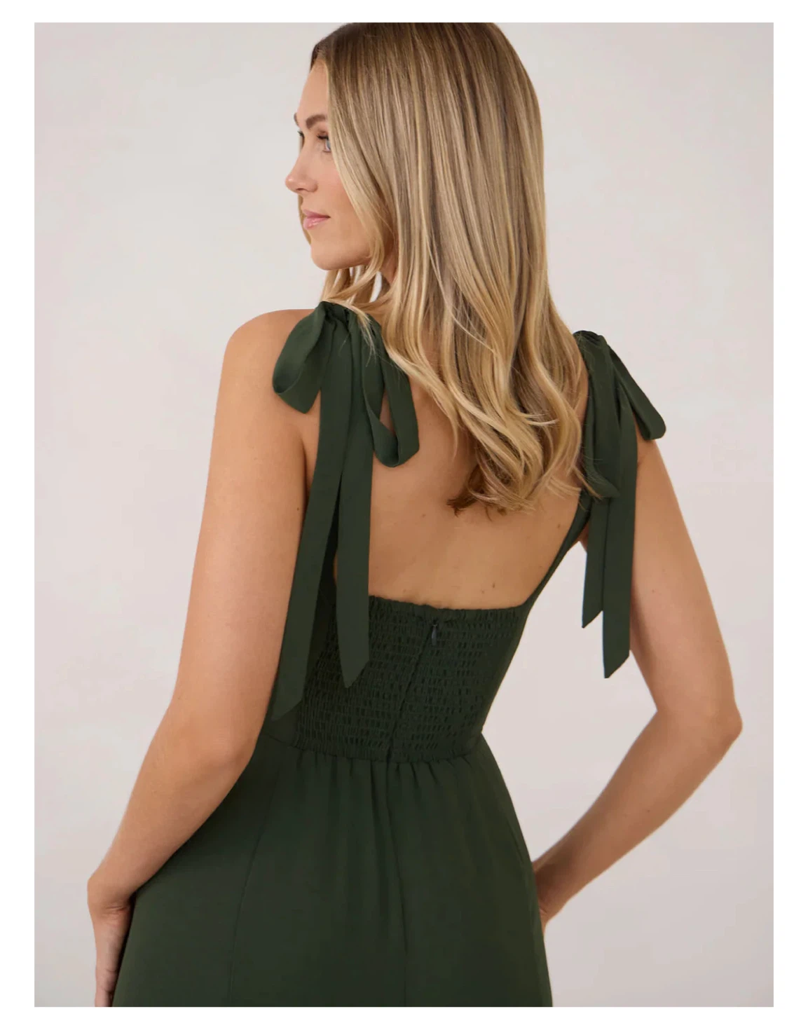 Park and fifth green bridesmaid dress - photo 2