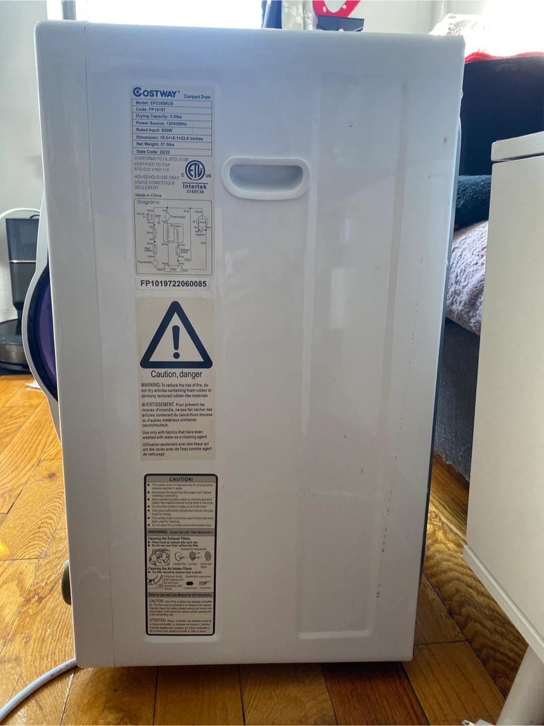 Apartment Washer and dryer - photo 2