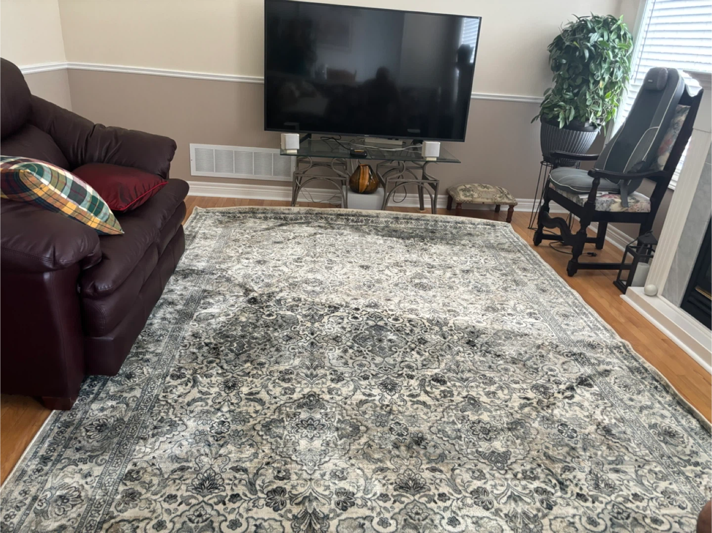 Area Rug - Grey Pattern - photo 3
