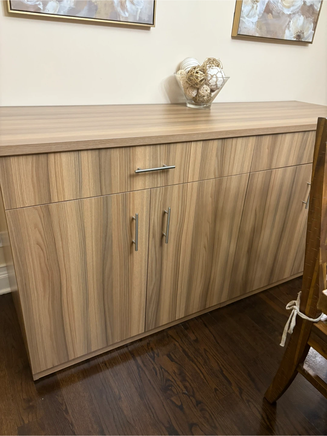 Wood Grain Cabinet