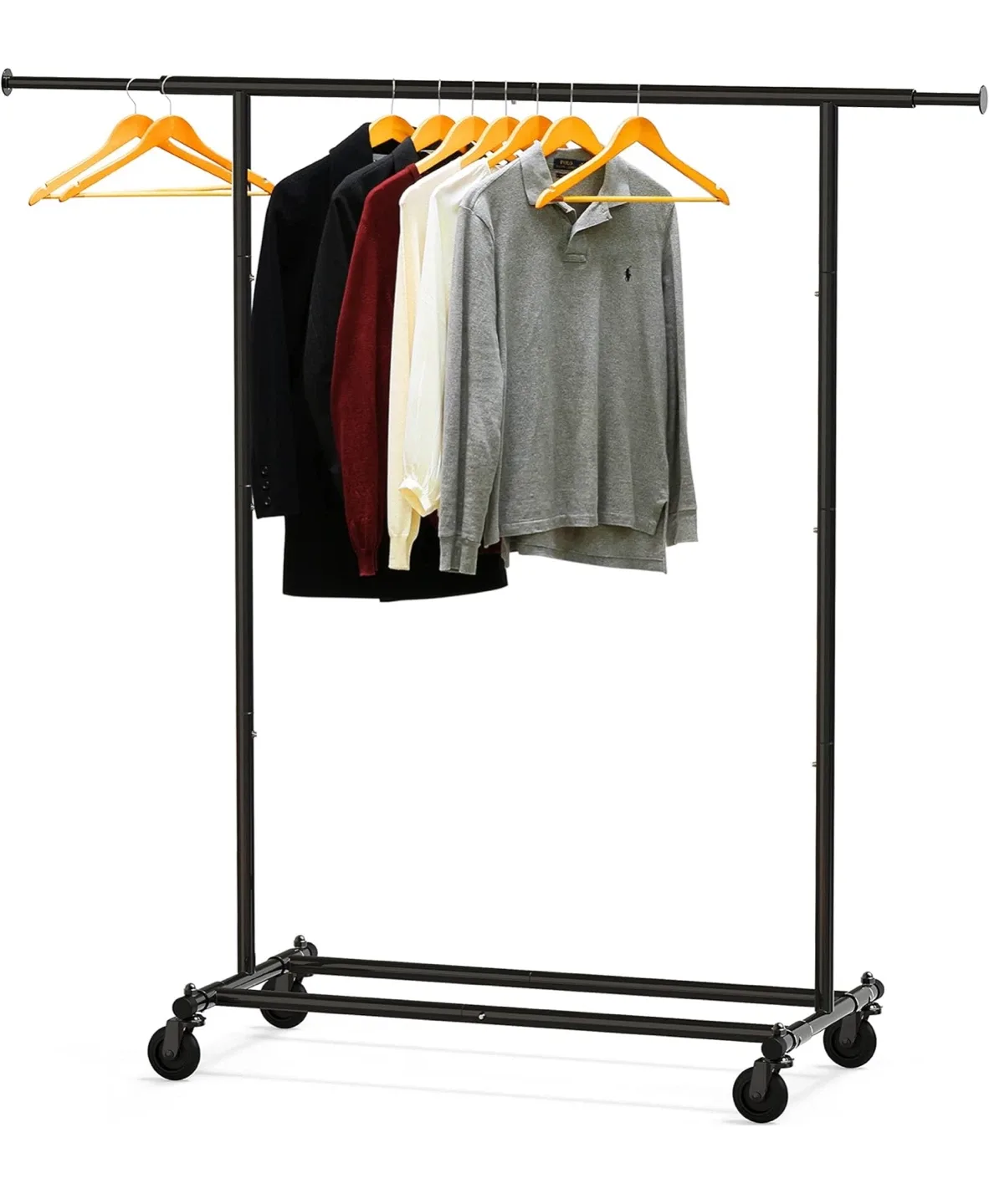Rolling Garment Rack - Adjustable & Extensible image indicator(7)