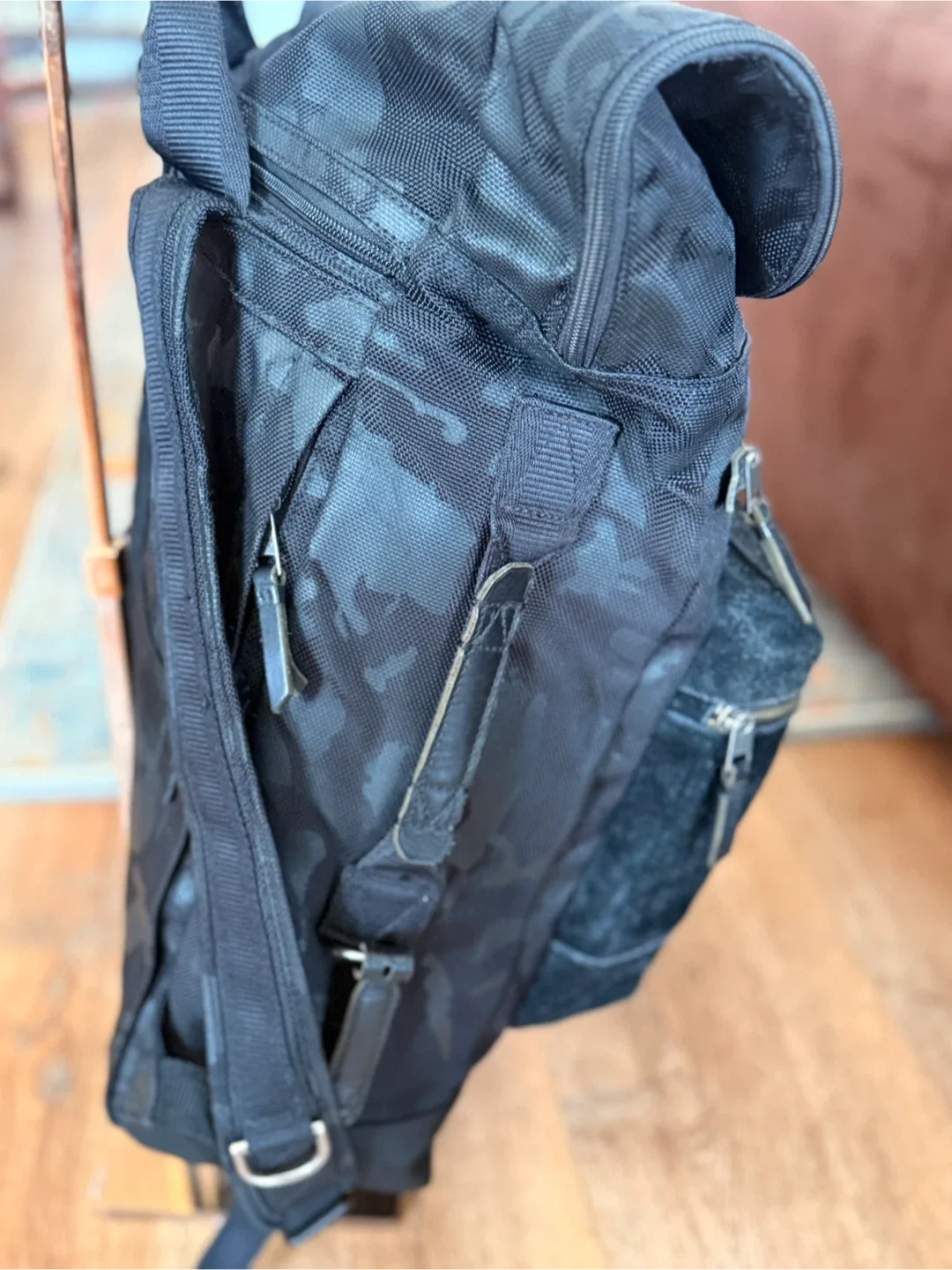 Tumi Black Camo Backpack image indicator(6)