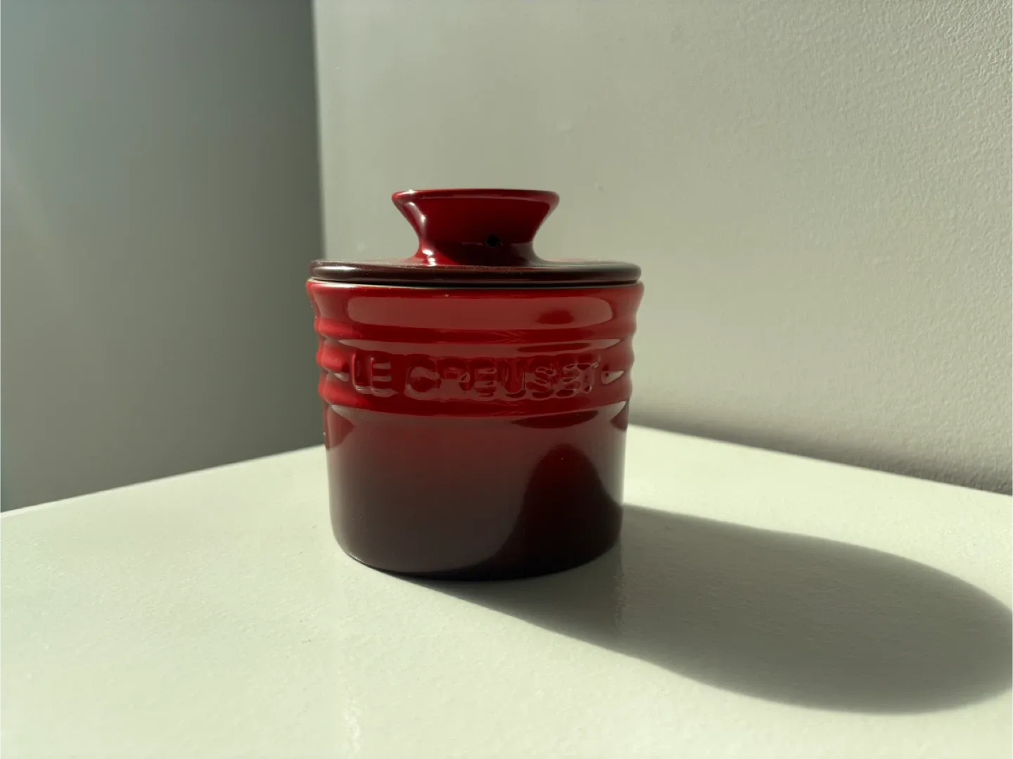 Le Creuset Butter Butter Bell Crock 🧡 thumbnail