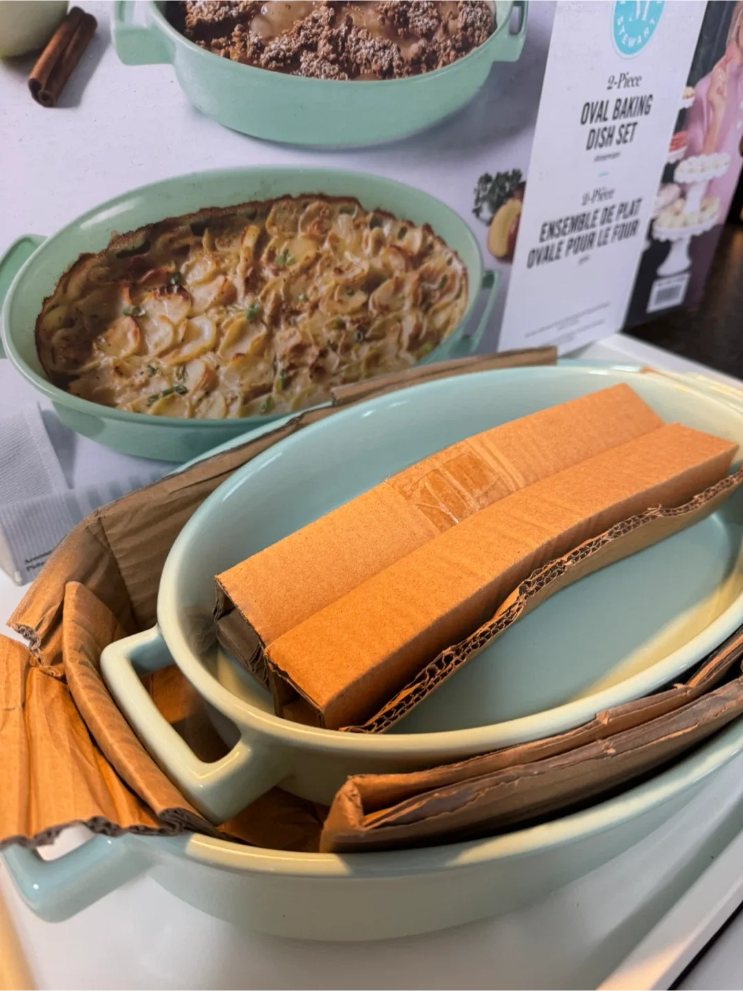 Martha Stewart 2-Piece Oval Baking Dish Set image indicator(2)