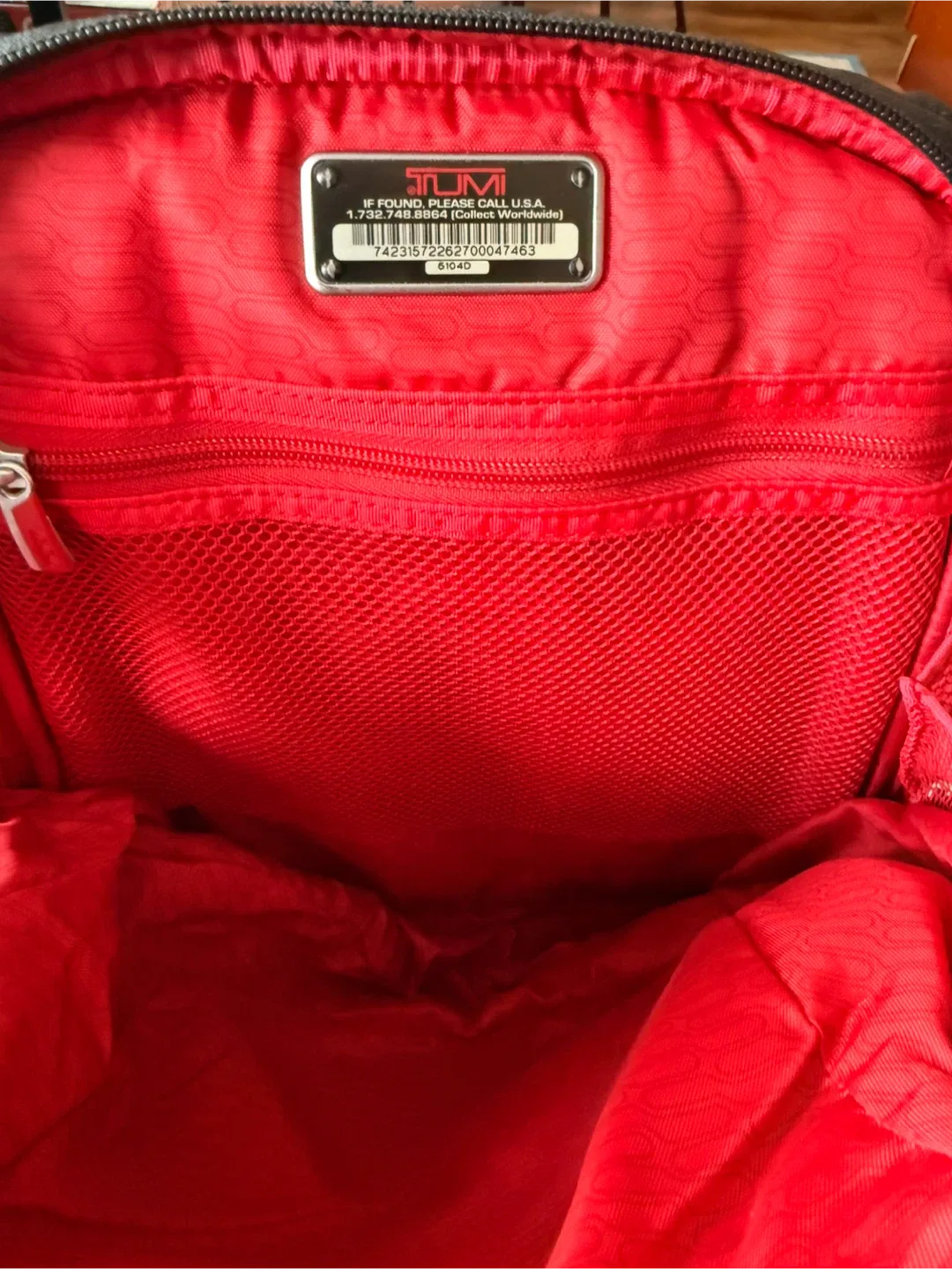 Tumi Black Backpack image indicator(7)