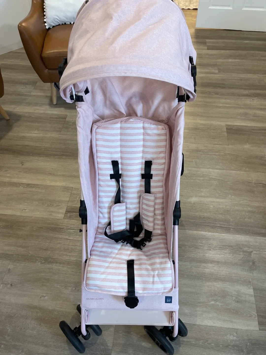 Delta Children GAP Pink Stroller image indicator(2)