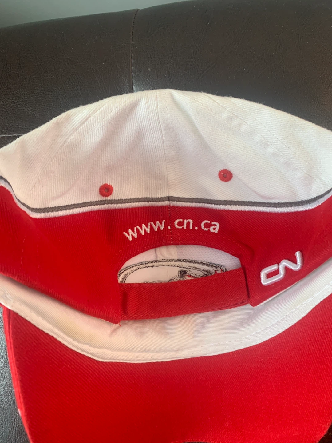 CN Racing Hat - Red, White & Black - photo 3