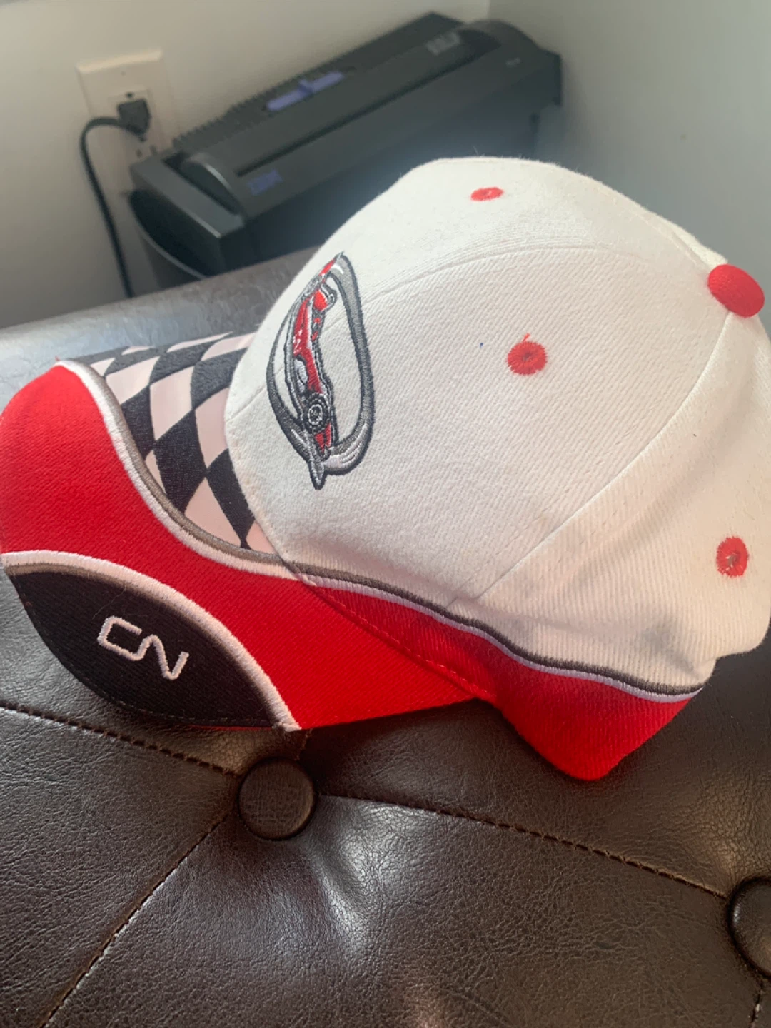 CN Racing Hat - Red, White & Black - photo 2