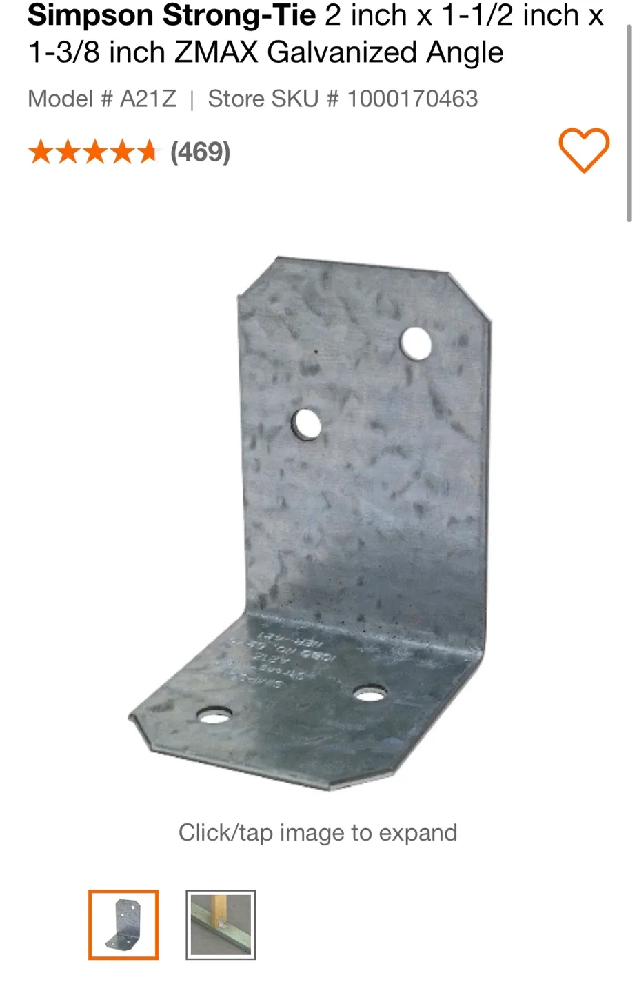 Simpson Strong-Tie Assorted Metal Connectors image indicator(3)