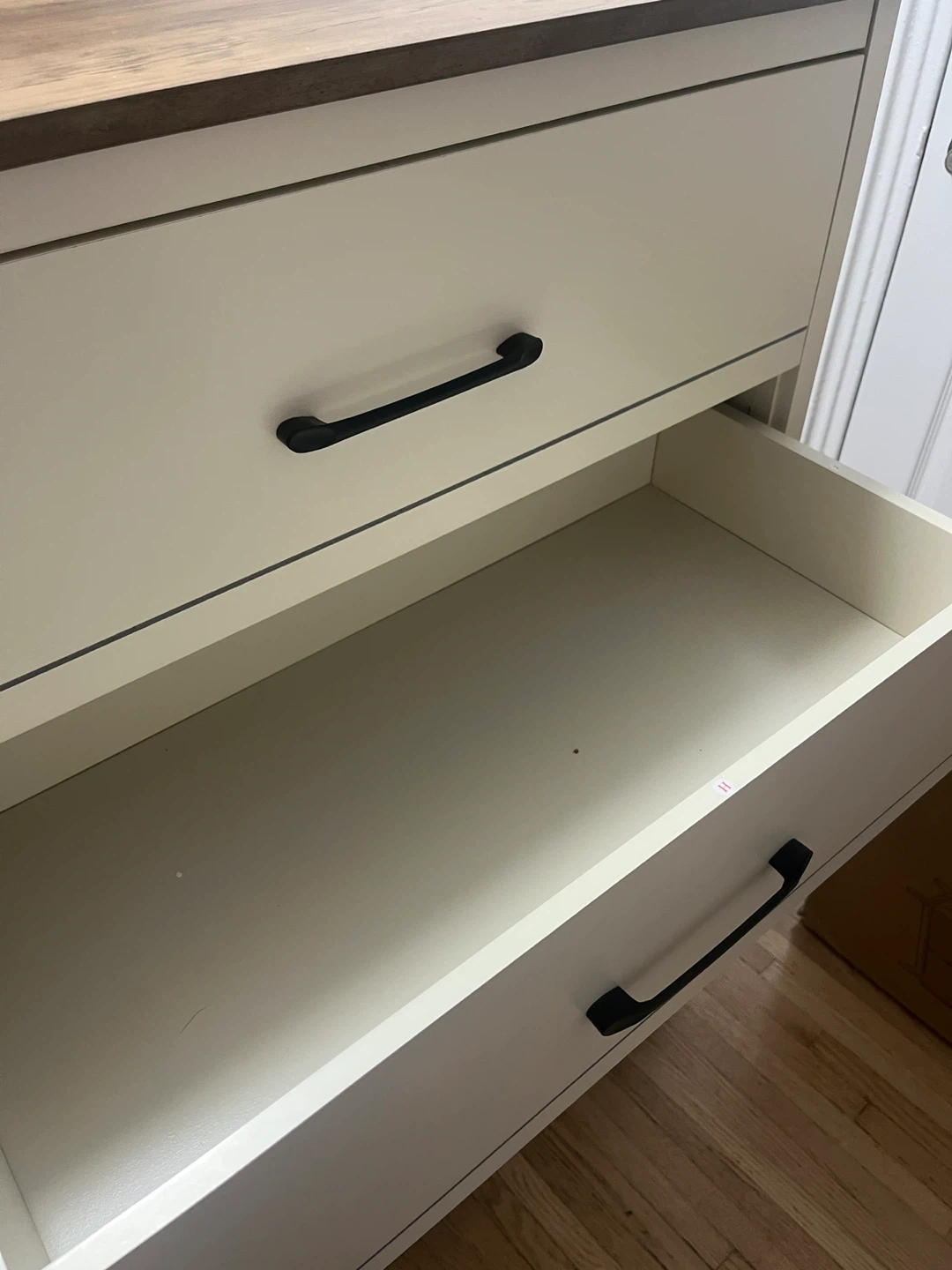 5-Drawer Dresser - Beige & Wood - photo 2