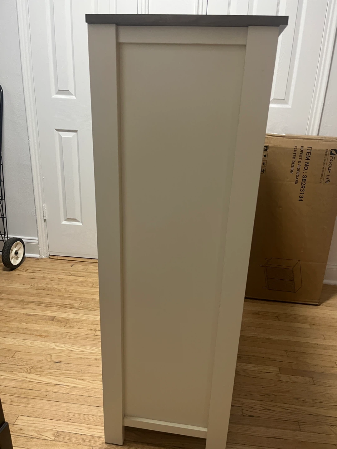 5-Drawer Dresser - Beige & Wood - photo 4