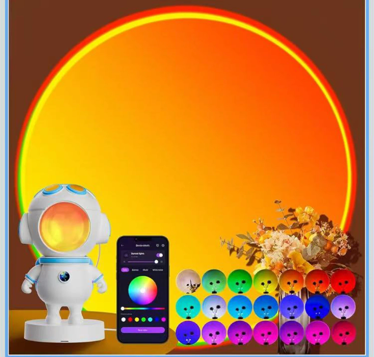 Sunset Lamp - App Controlled