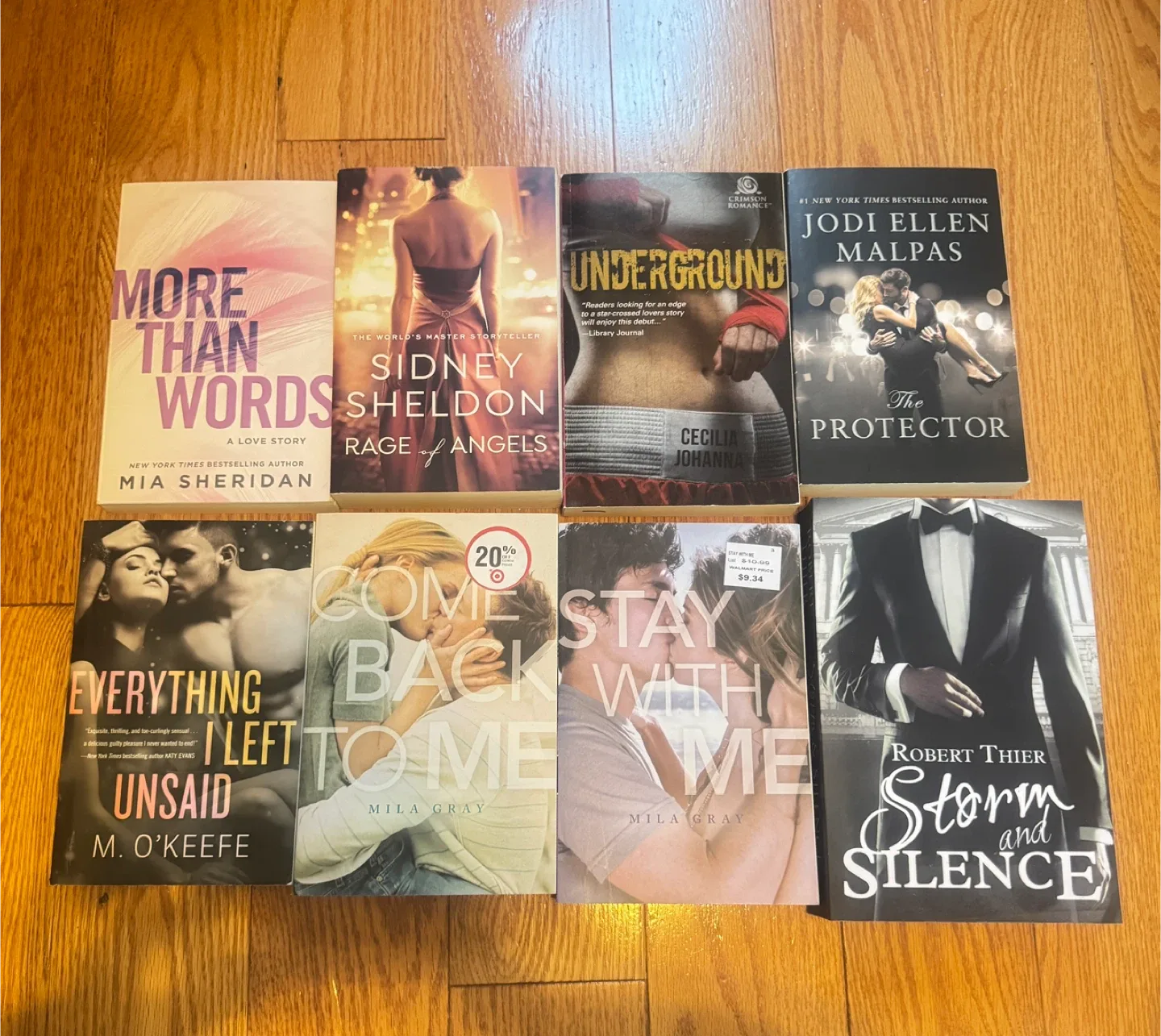Mixed Lot of Adult Romance Novels (8 Books) thumbnail