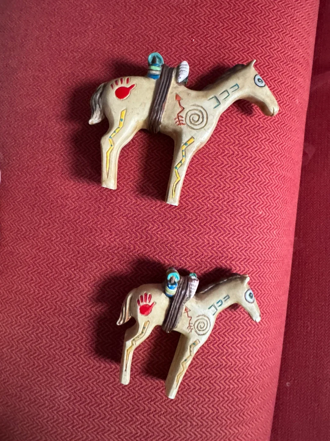 Pair of Decorative Horse Figurines image indicator(3)