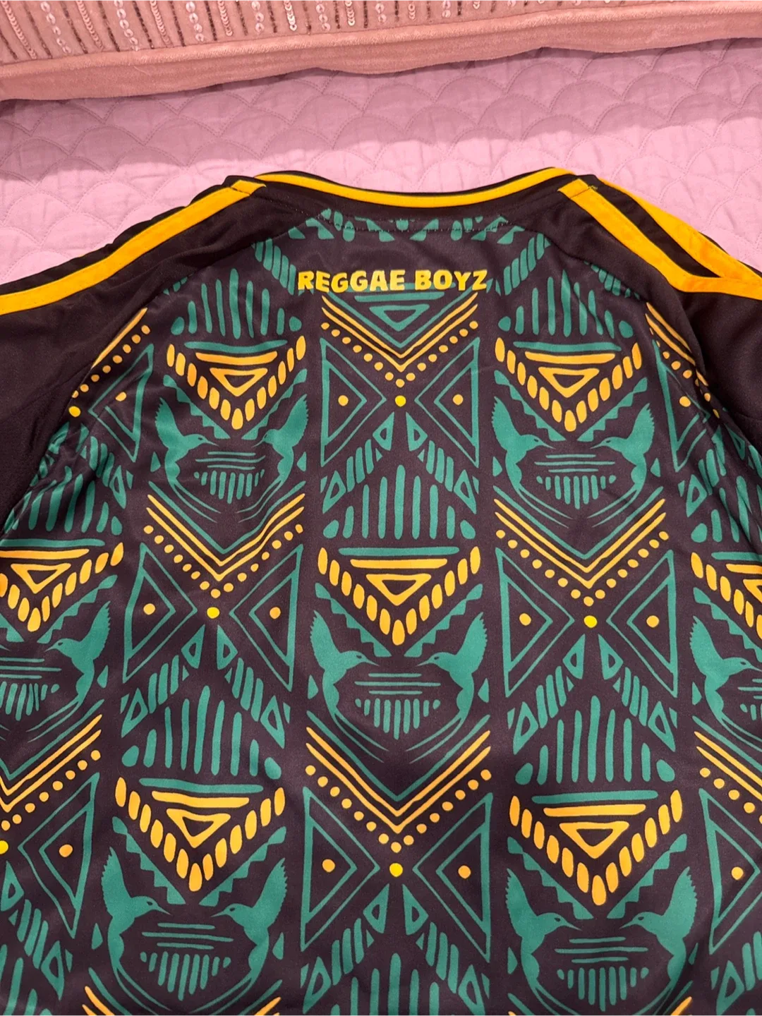 New Adidas Jamaica 2024 Reggae Boyz Jersey - Size L image indicator(3)