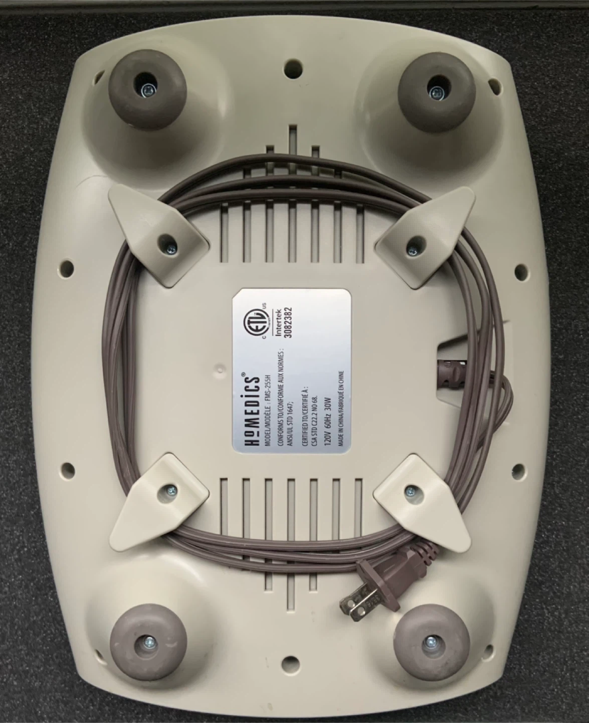 HoMedics FMS-255H Shiatsu Massage Cushion - photo 4