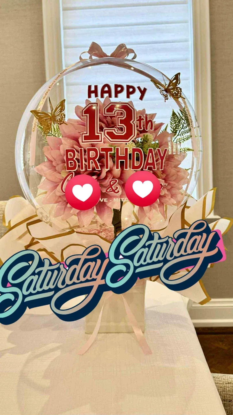 Customized bday balloons thumbnail