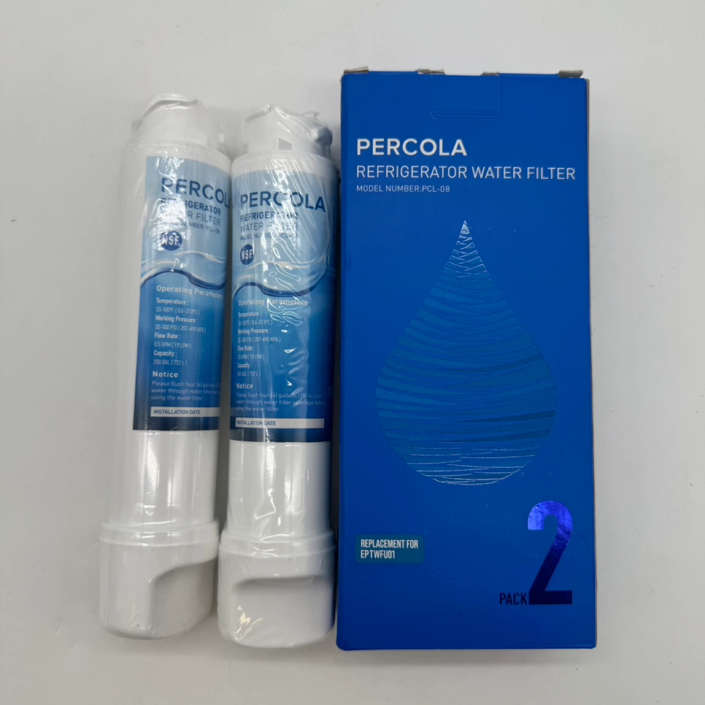 Percola Refrigerator Water Filter Model PCL-08 Frigidaire - photo 2