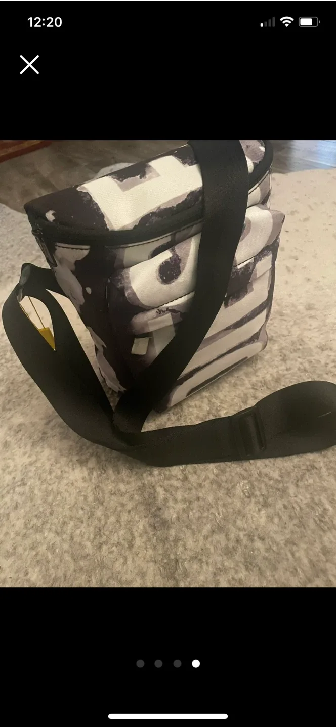 Diesel Shoulder Bag - Black & White thumbnail
