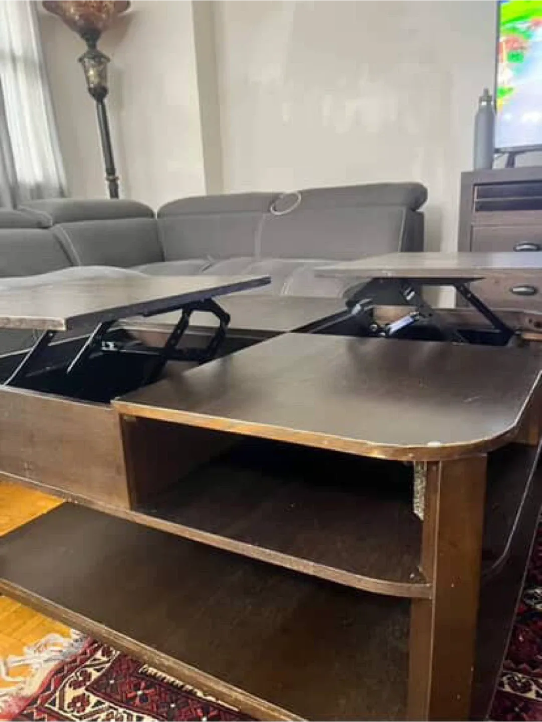 Lift Top Coffee Table - Dark Brown image indicator(5)