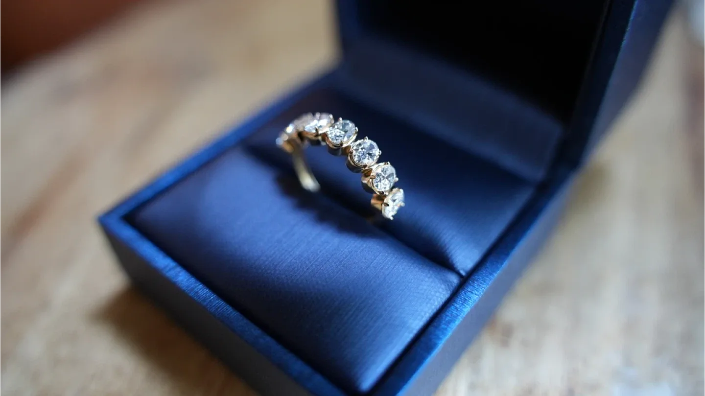 14K Gold Lab-Grown Diamond Ring – 1.50 CTW image indicator(4)