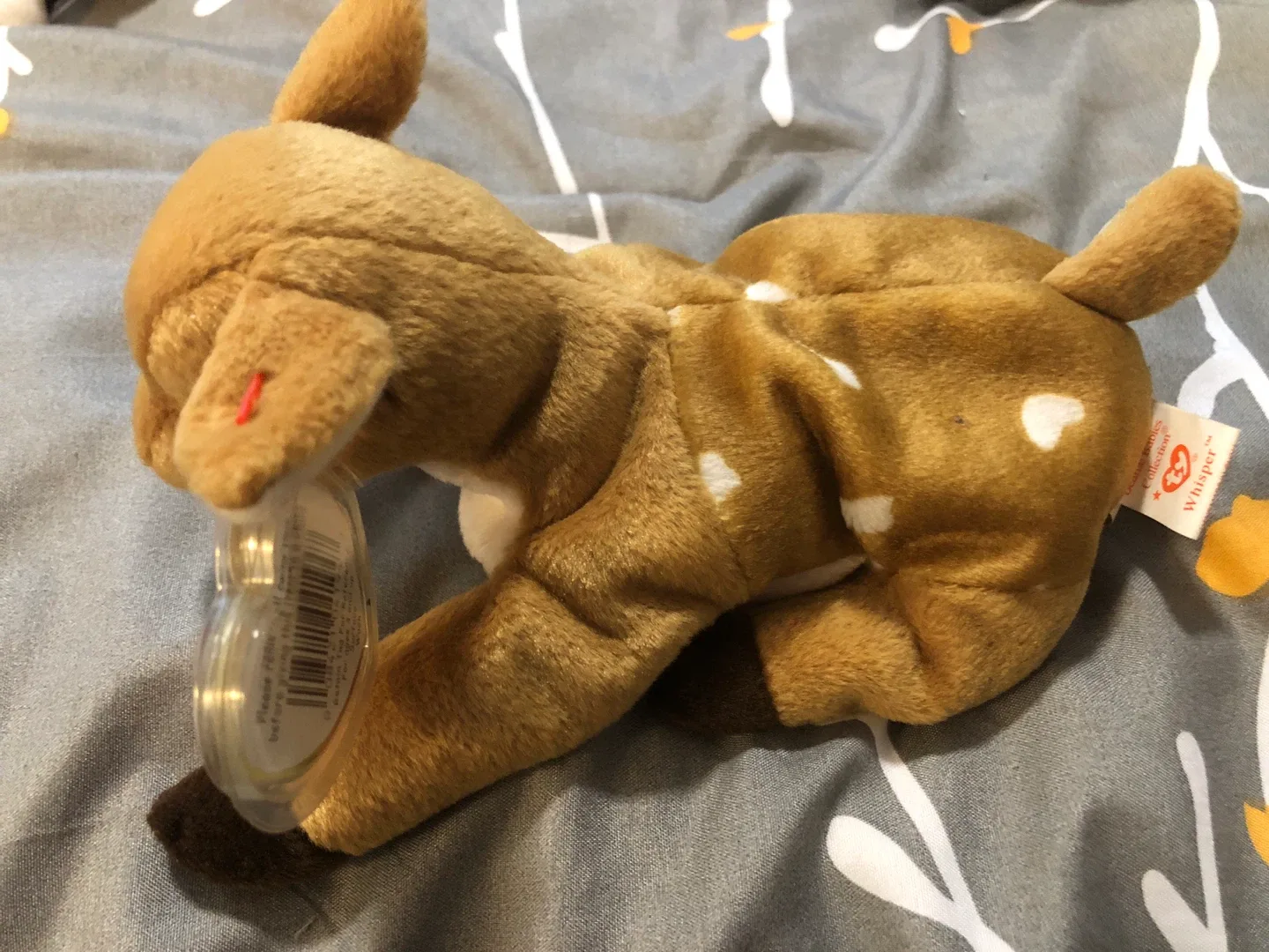 Ty Beanie Baby - Whisper the Deer thumbnail
