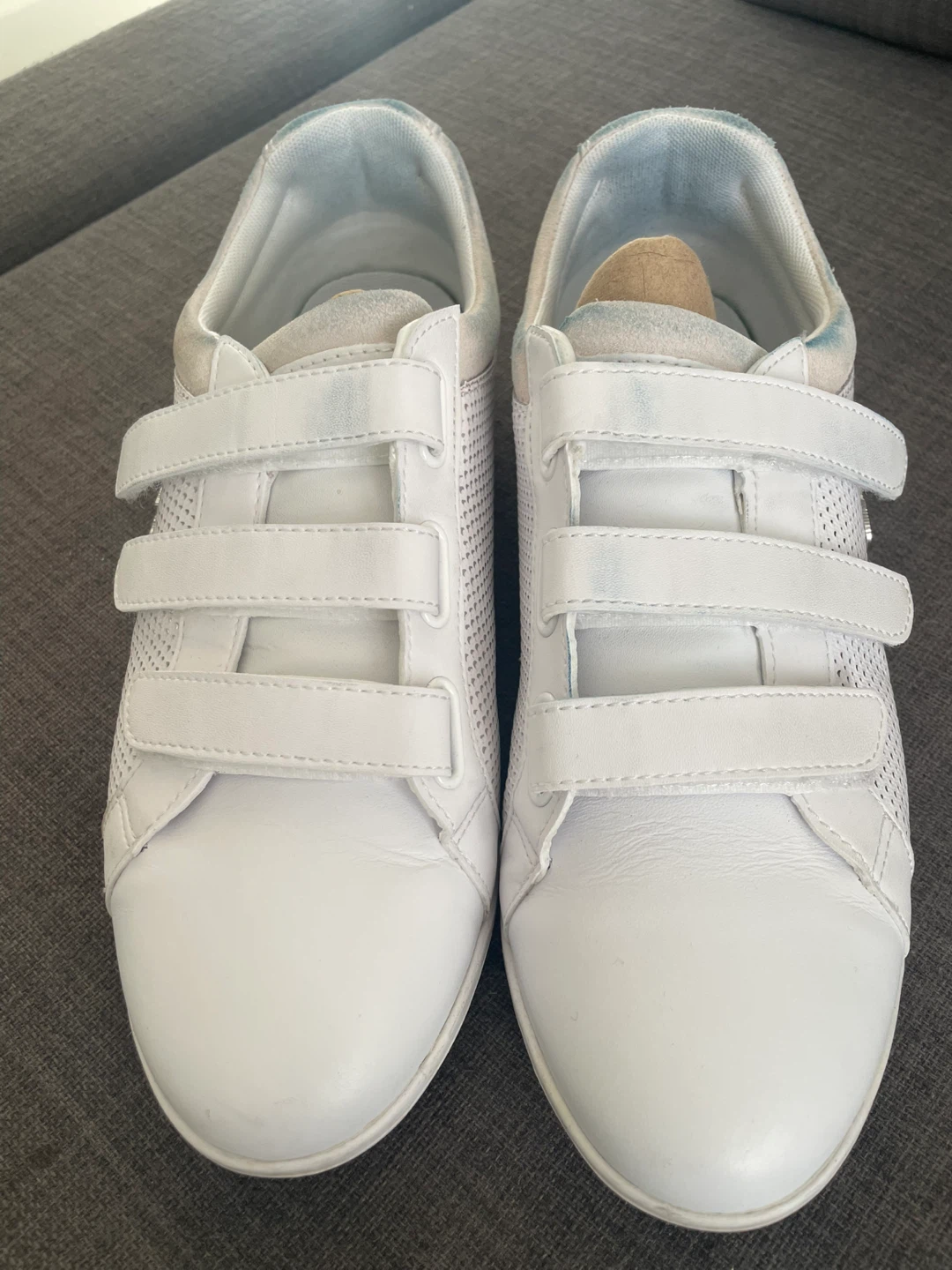 Lacoste Rey Strap 418 White Sneakers - US 8 - photo 3
