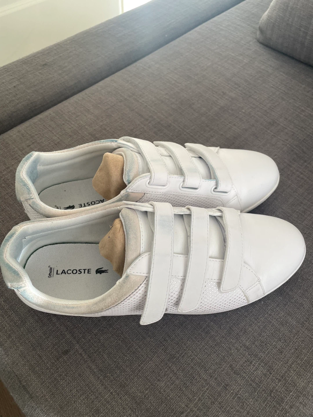 Lacoste Rey Strap 418 White Sneakers - US 8 - photo 2
