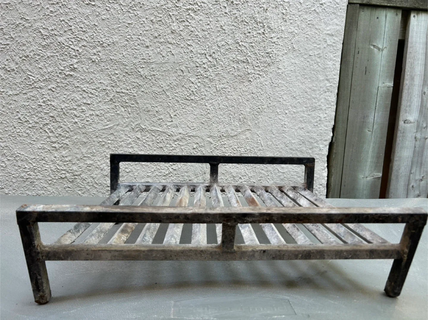 fireplace grate Wrought iron metal steel  fire place thumbnail