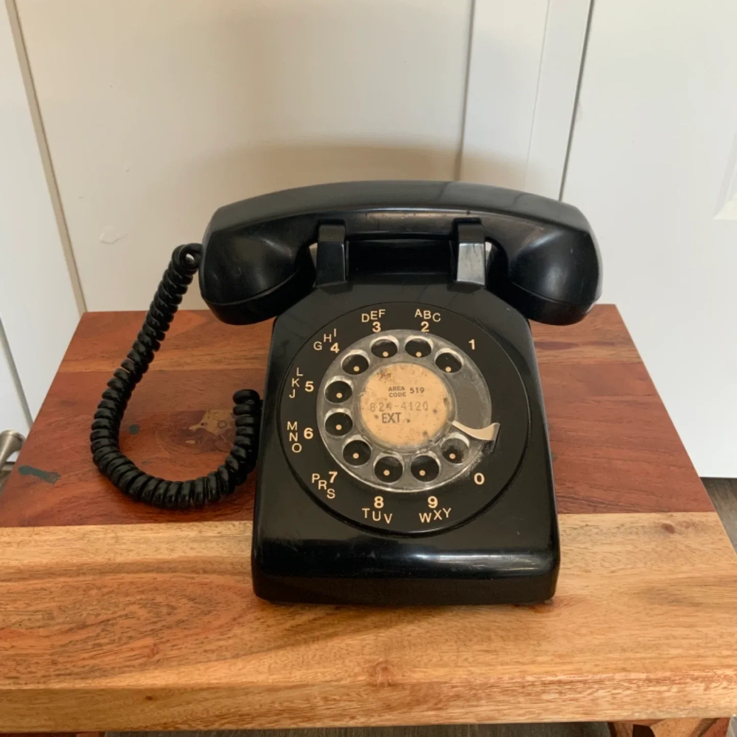 Vintage Northern Electric Rotary Phone - Black thumbnail