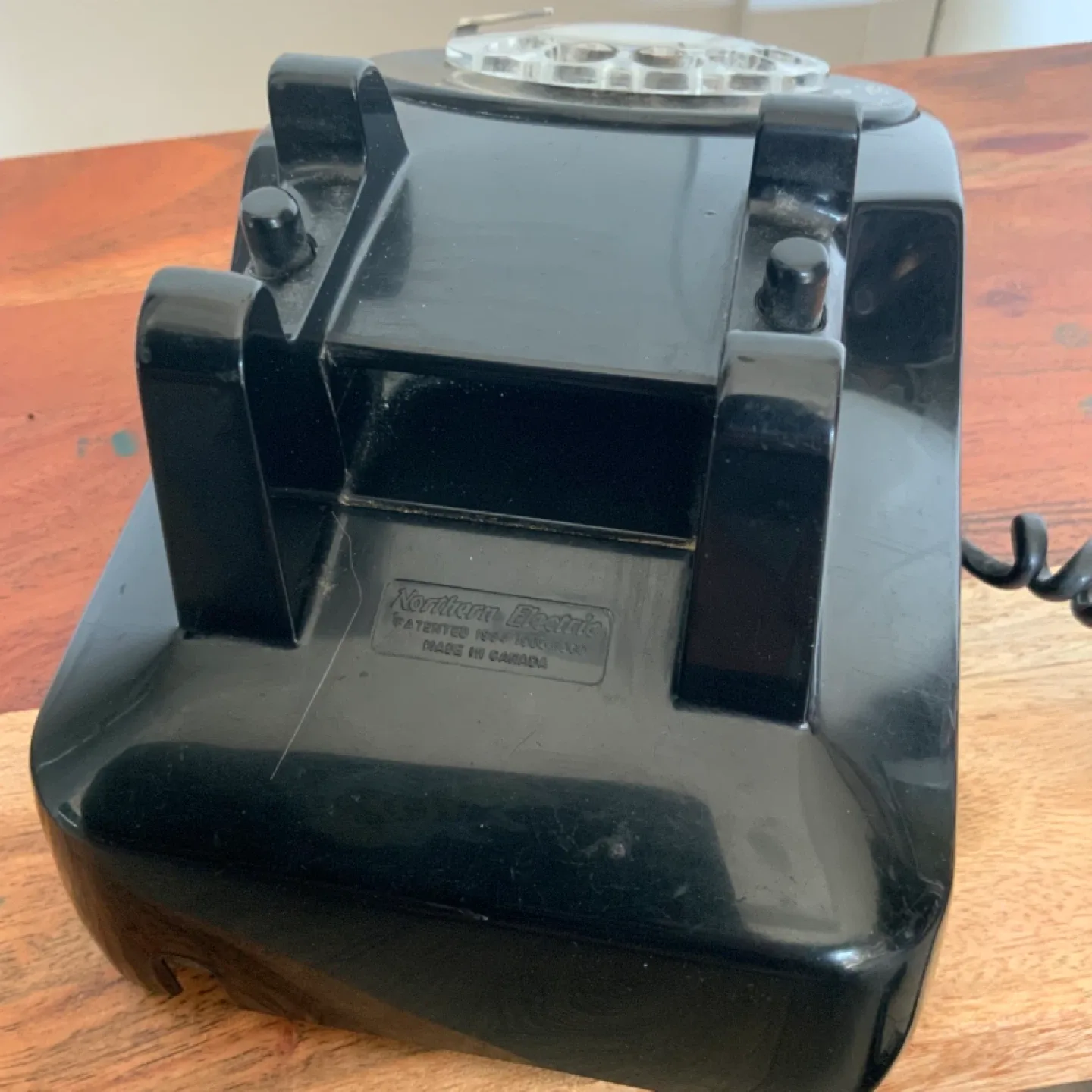 Vintage Northern Electric Rotary Phone - Black image indicator(3)