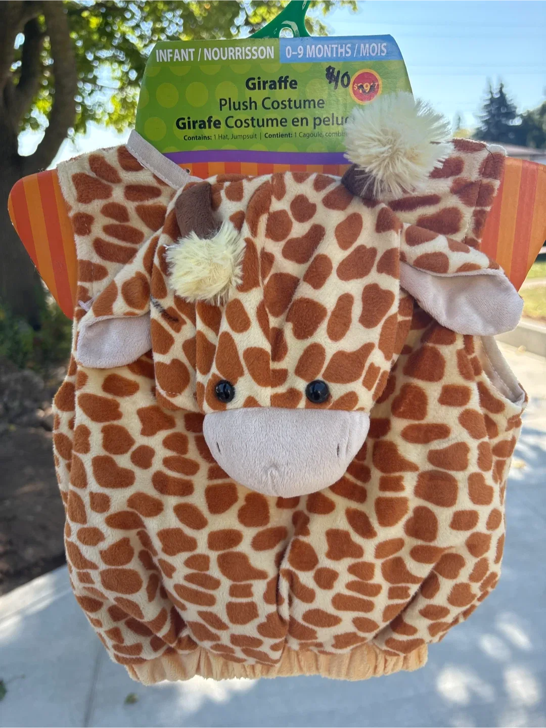 Infant Giraffe Plush Costume (0-9 Months) 🧡 image indicator(2)
