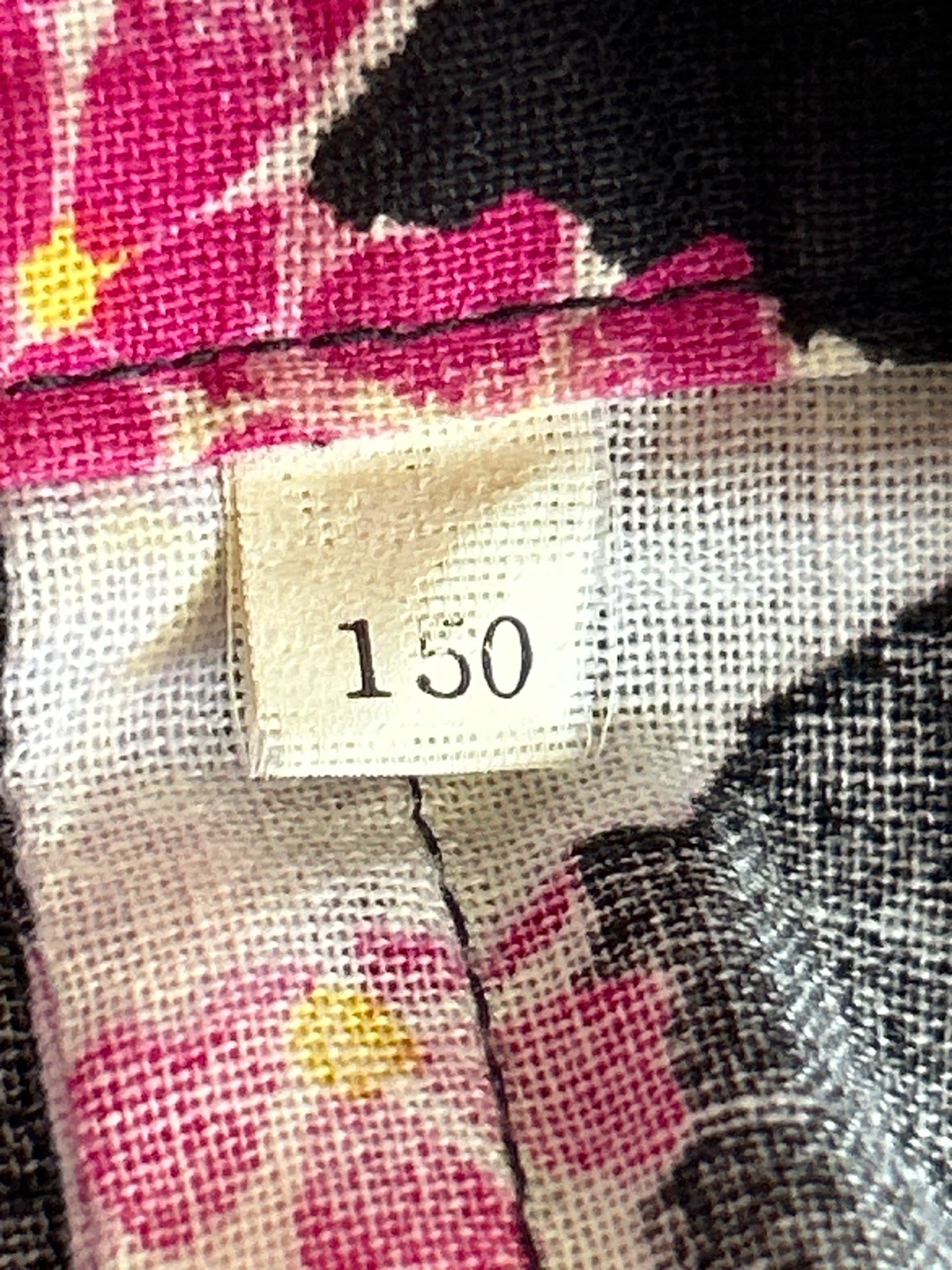 Japanese Cotton Floral Kimono - Size 150 - photo 5