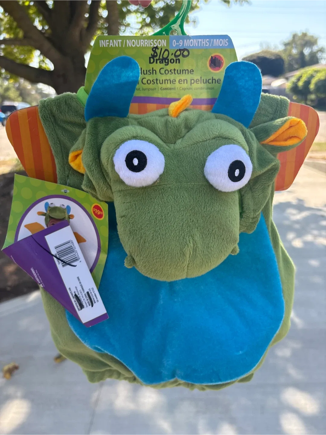 Dragon Plush Costume (0-9 months) thumbnail