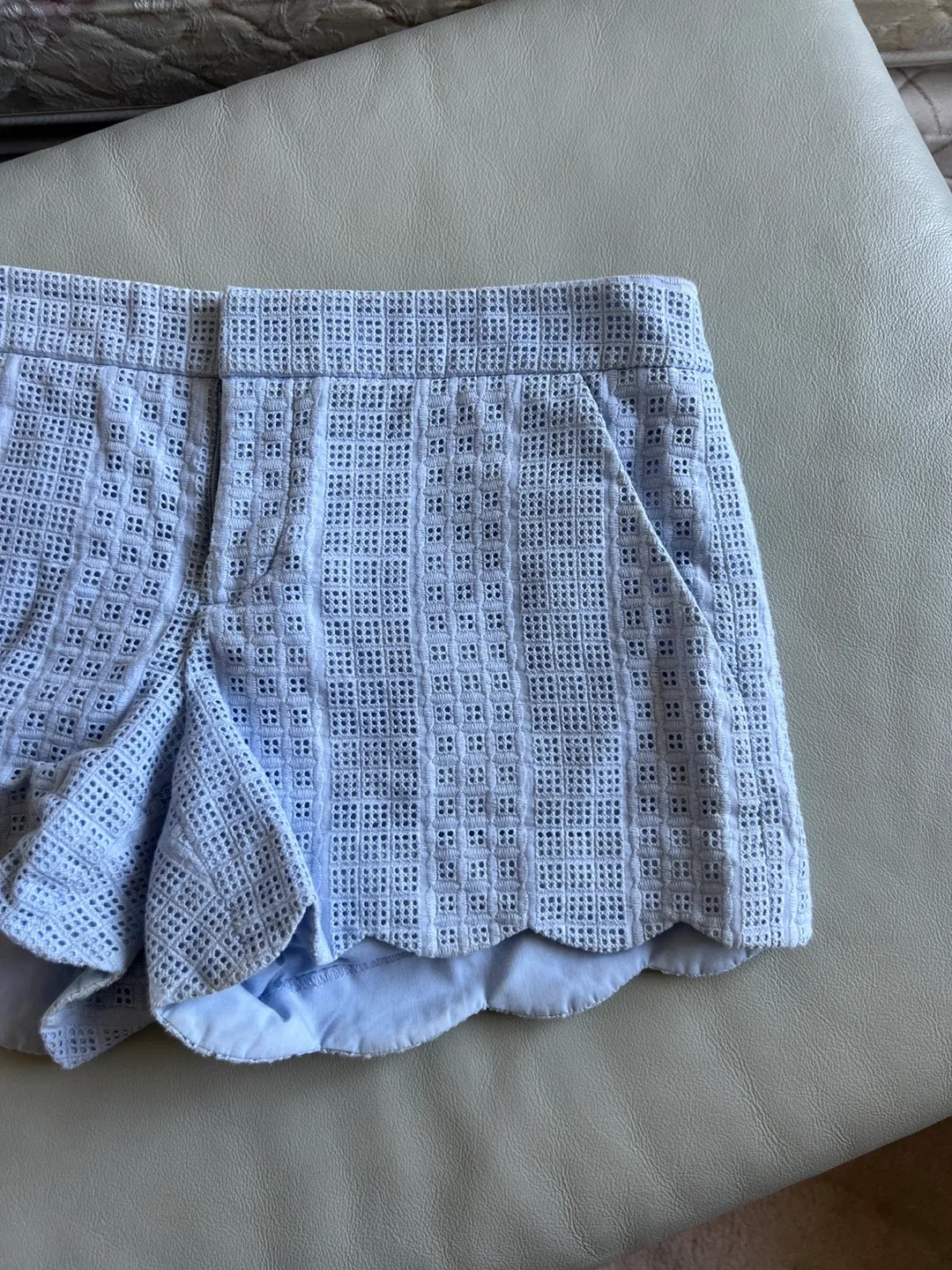 Club Monaco Baby Blue Shorts image indicator(2)