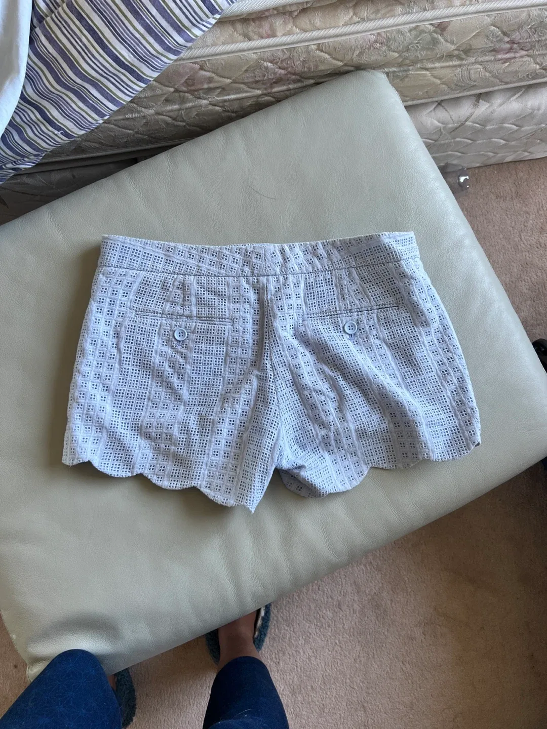 Club Monaco Baby Blue Shorts image indicator(4)