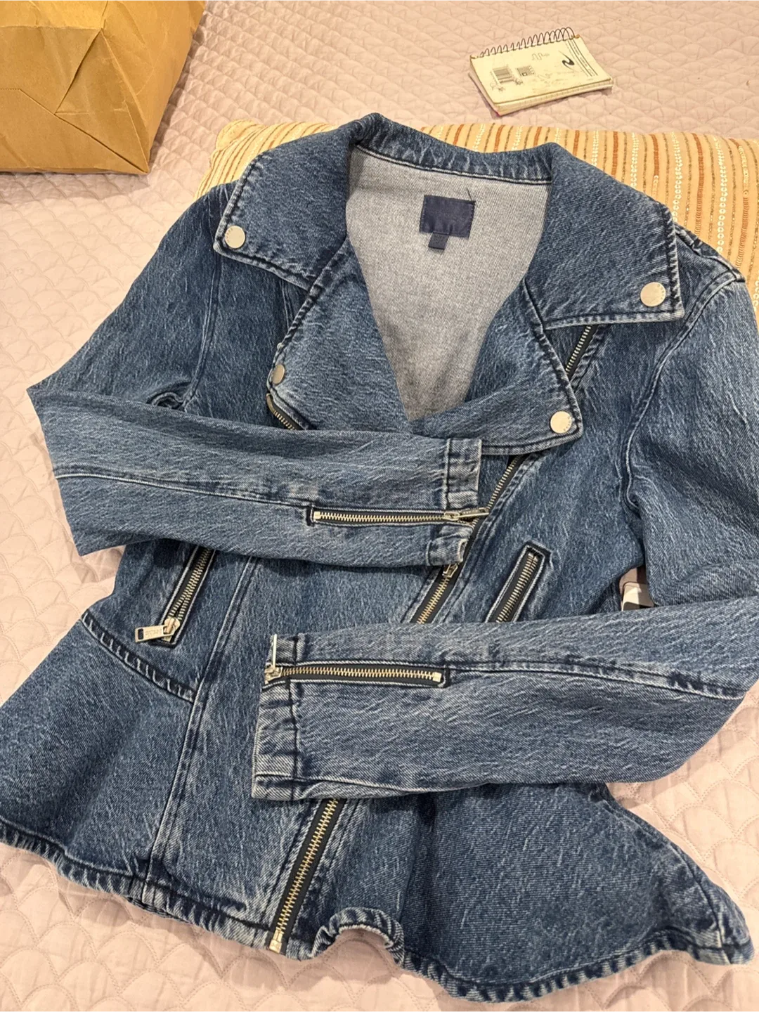 Guess Denim Moto Jacket image indicator(4)