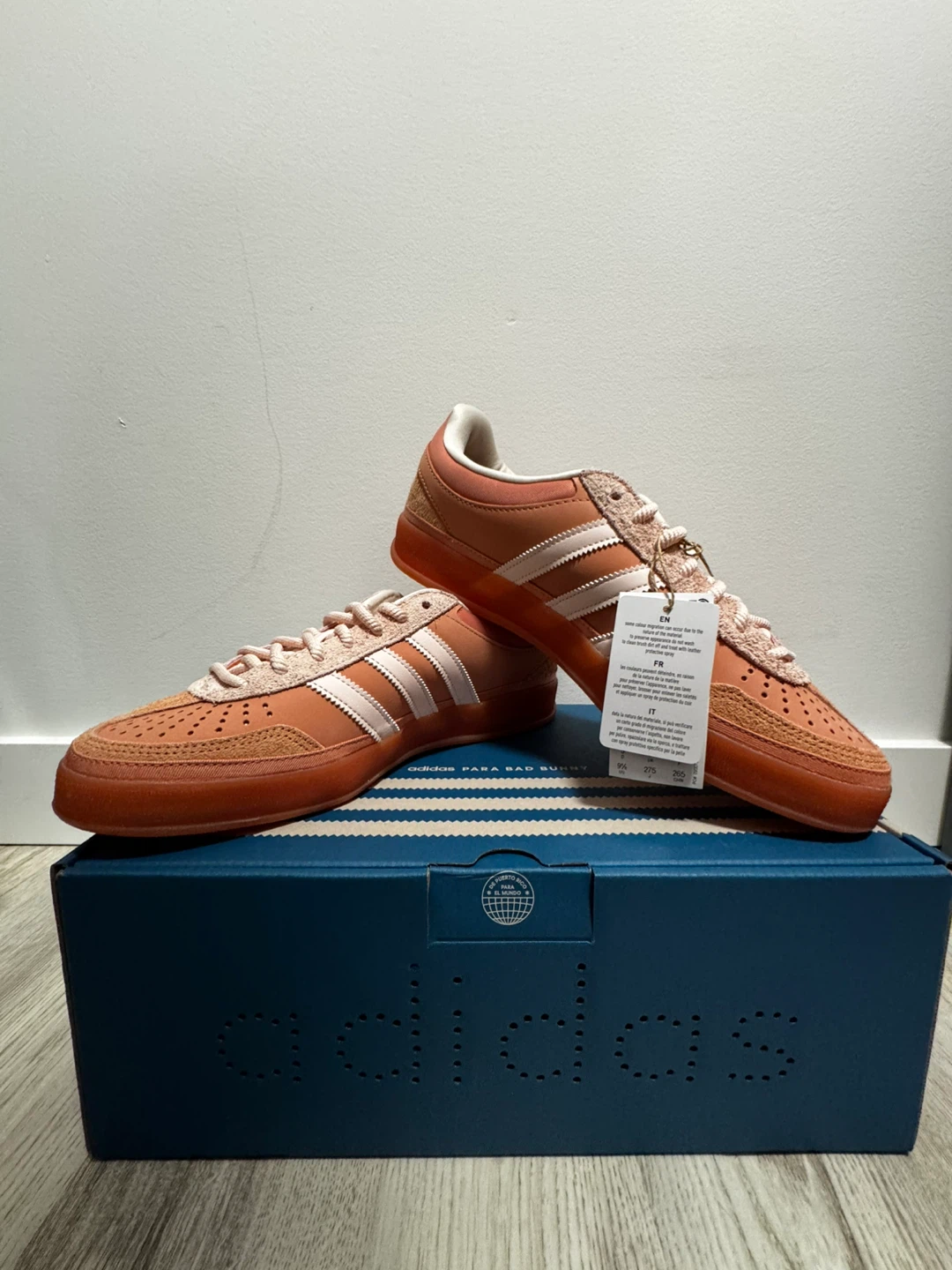 Adidas x Bad Bunny Gazelle Indoor Shoes - Size 9.5 - photo 3