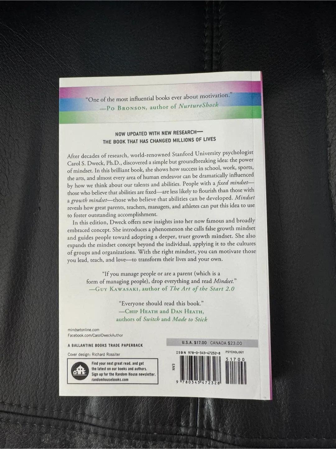Mindset: The New Psychology of Success by Carol S. Dweck image indicator(2)
