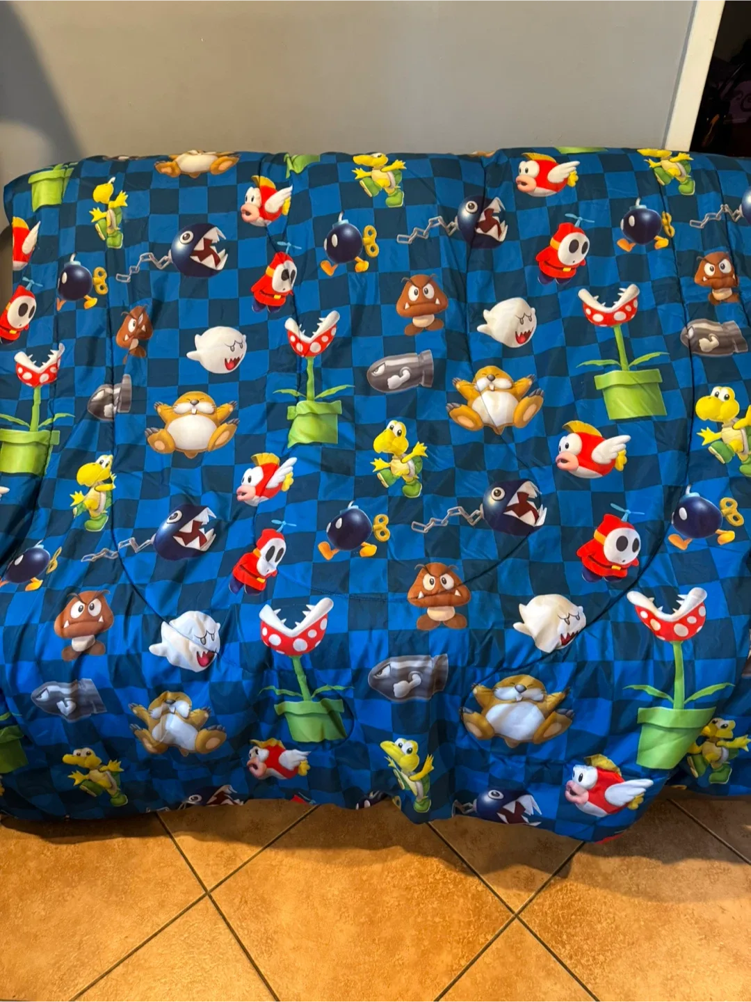 Twin Size Super Mario Comforter image indicator(2)