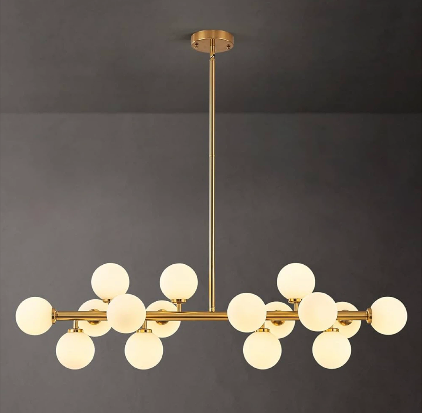 New 16-Light Mid Century Modern Light Fixture - photo 4