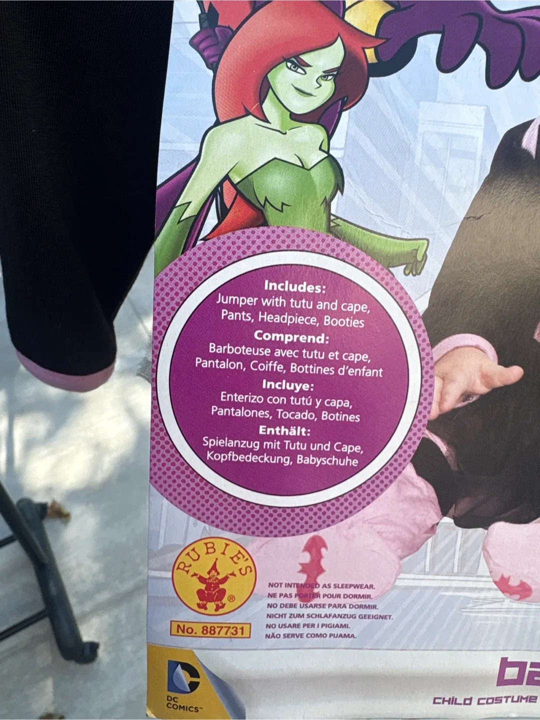 DC Super Friends Batgirl infant Costume (0-6 Months) image indicator(4)