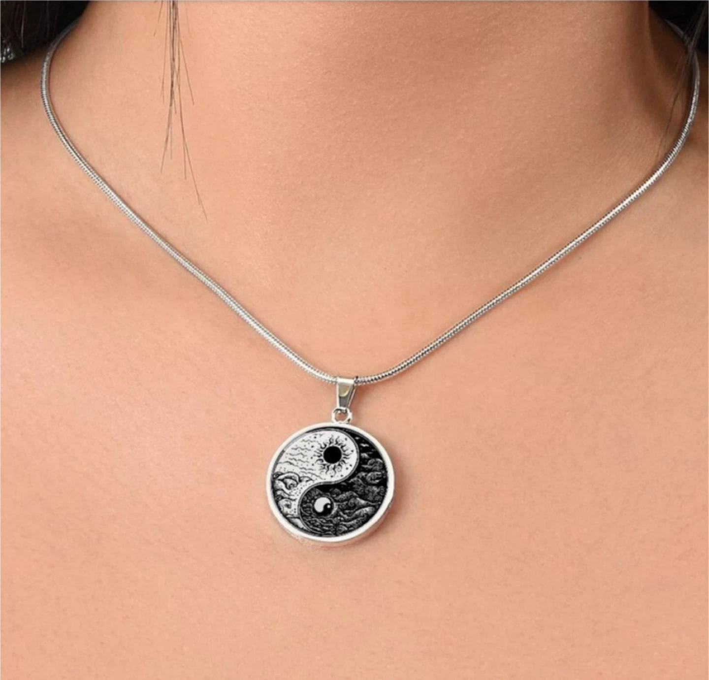 Yin Yang Pendant Necklace