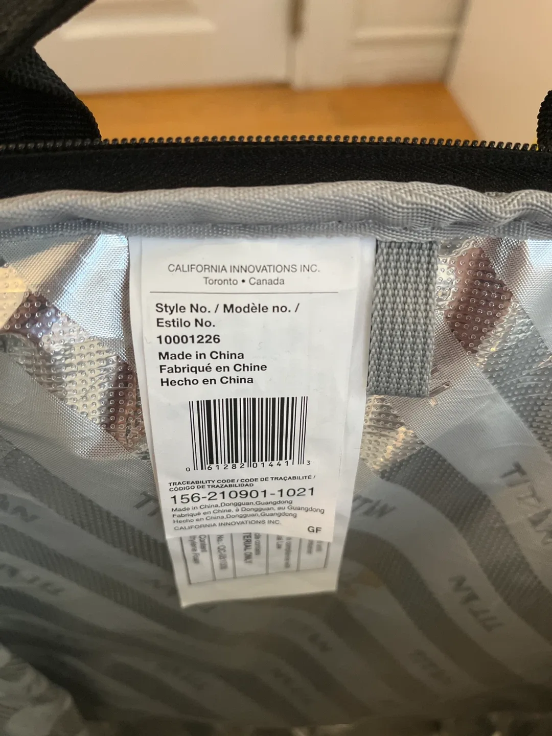 Insulated Back Pack / Sac à dos isolé image indicator(8)